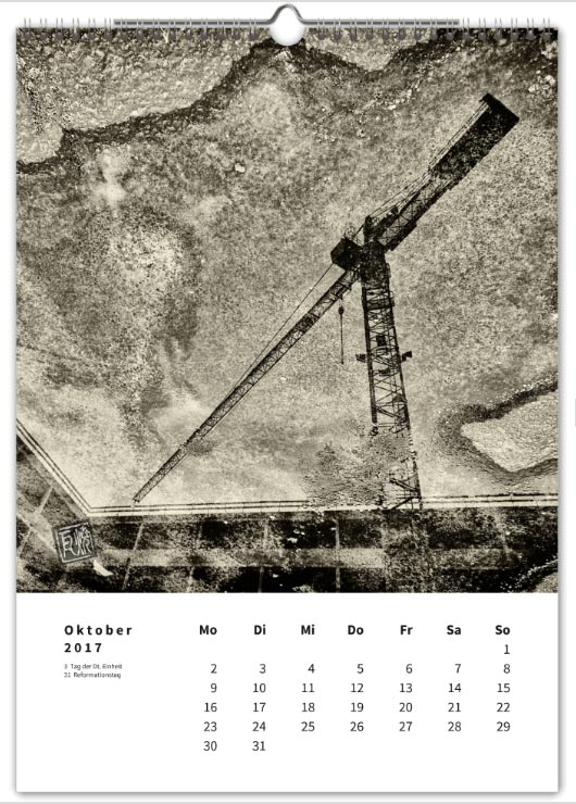 Schindelbeck Kalender Oktober