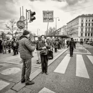 Corona Demo Wien 220108 - Photo: Schindelbeck