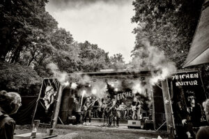 Alexander Köberlein und seine Rottweiler - Franz Mayer Experience - Affalterbach 250719 - Foto: Frank Schindelbeck