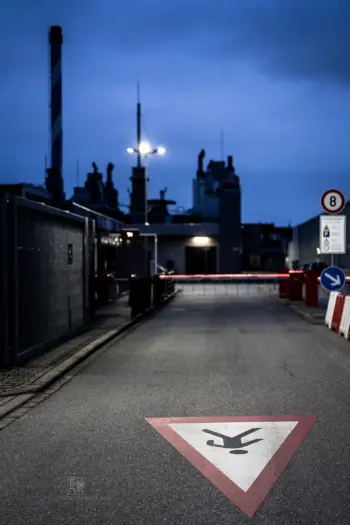Industrie in Mannheim am Abend - eine Fotoserie von Frank Schindelbeck Fotografie 2604